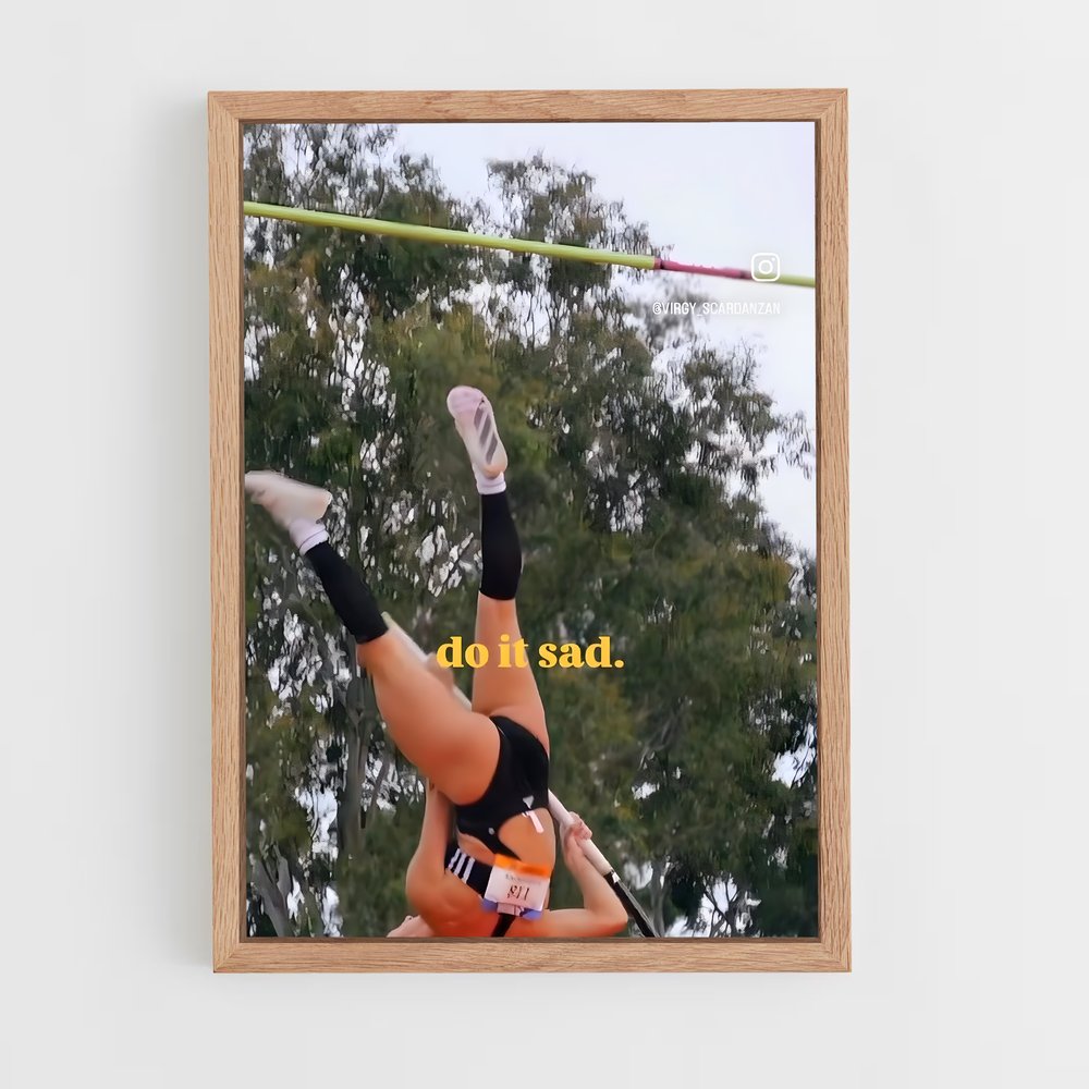Poster L'Envolée Épique – affiche Athlétisme (vue 4)